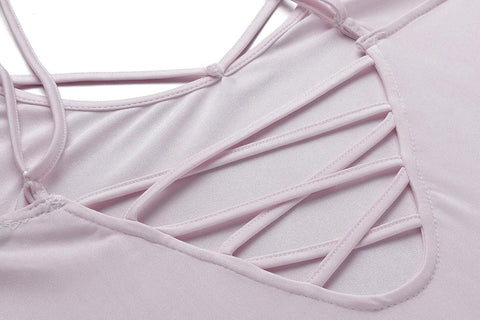 Women's Sexy Cross Straps Bodycon Dresses
