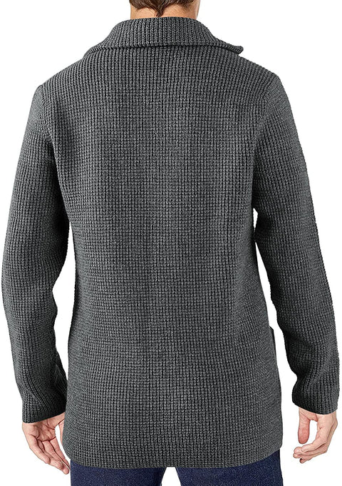 Men's Shawl Collar Cardigan Sweater