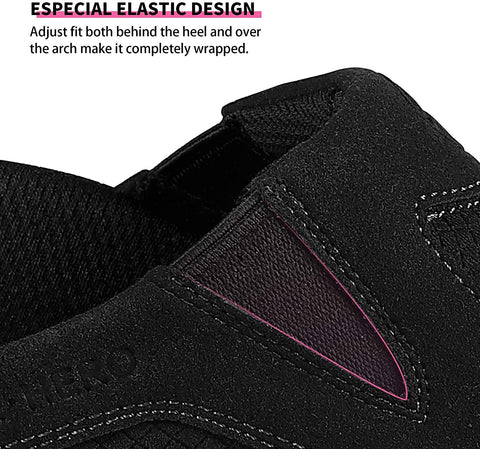 Womens Mule Sneakers - Walking Shoes for Women with Arch Support, Orthopedic Slip On Clog for Ladies