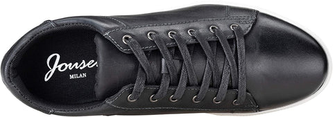 Men's Leather Sneakers Fashion Dress Sneaker Business Casual Shoes for Men