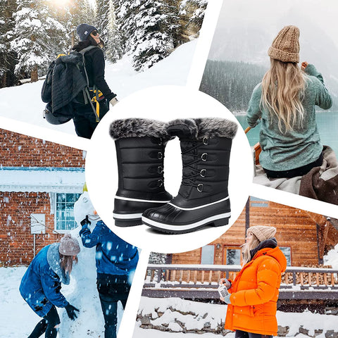 mysoft Women's High Winter Snow Boots