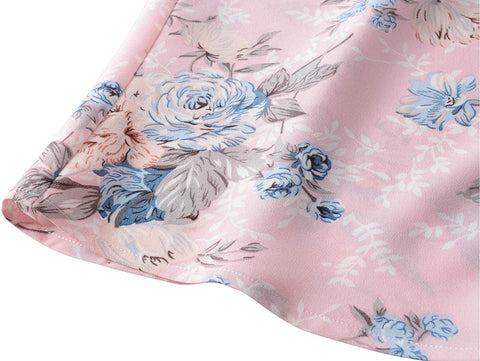 TIMSEM Womens Sleeveless Floral Printed Chiffon Casual Blouse Shirts Tops