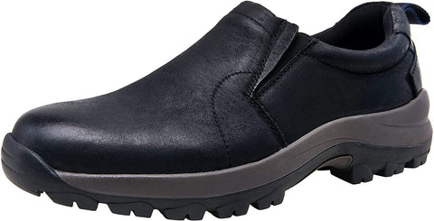 Men's Jungle Moc Casual Loafers Leather Slip-on Walking Shoes