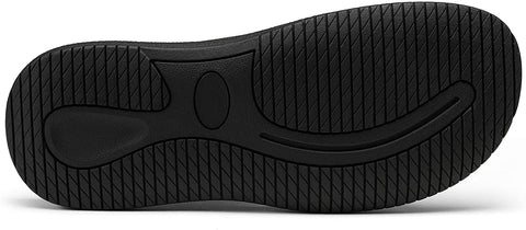 Men's Leather Sandals Arch Support Flip Flop Outdoor Retro Fisherman Sandals for Men