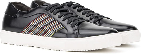 X RAY Footwear Men's Rubert Low Top Casual Walking Fashion Faux Leather Shoe Sneaker, Round Toe, Wedged Rubber Outsole