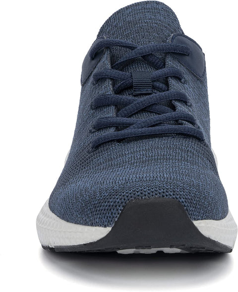 X RAY NY&Co Men's Riley Sneaker Low Top Casual Walking Fashion Shoe Sneaker, Round Toe, Ethylene Vinyl Acetate; Size 10.5 Navy/Blue