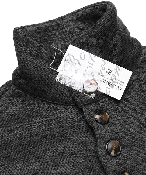Men Casual Knit Pullover Sweatshirt Slim Fit Thermal Fashion Sweater