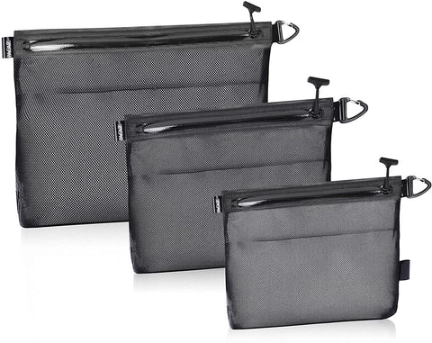 Bagail 6 Set Packing Cubes + 3 Water-resistant Airtight Zipper Pouch