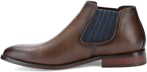 X RAY Footwear Men's The Andante Fashion Classic Combat Leather Duck Moc Boots, Apron toe, Thermoplastic rubber Outsole