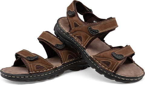 Men's Sandals Summer Casual Genuine Leather Beach Sandals for Men Outdoor and Indoor Comfort Open Toe Fisherman Sandals
