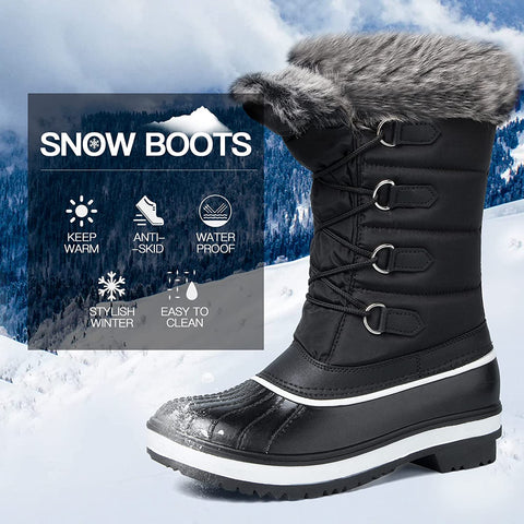 mysoft Women's High Winter Snow Boots