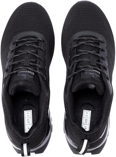 Kricely Men's Women Trail Running Shoes - Non-Slip Hiking Shoes Breathable Walking Footwear Outdoor Road Athletic Sneaker