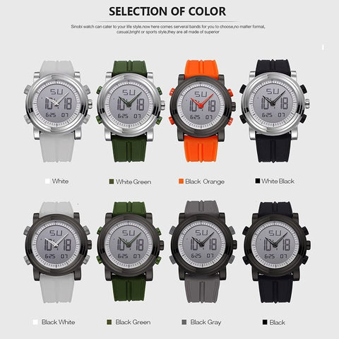 Digital Sports Watch with Alarm Stopwatch Men's Watches