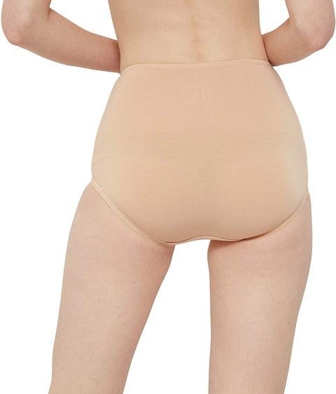INNERSY Women's Multipack High Waisted Full Brief Panties Underwear