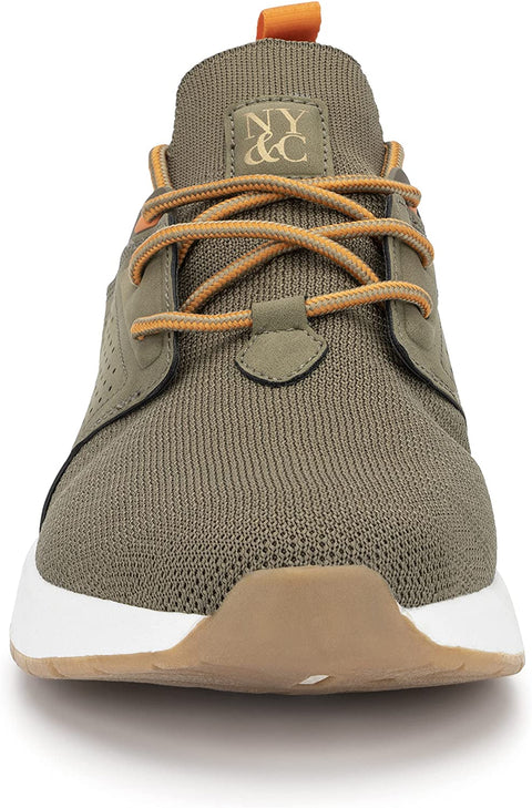 X RAY NY&Co Men's Bunker Low Top Casual Walking Fashion Shoe Sneaker, Round Toe, Thermoplastic Rubber