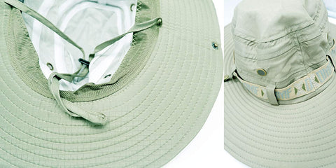 YMXHHB Jungle Camo Boonie Sun Hat Snap Wide Brim Caps Outdoor Fishing Hunting Safari Cap