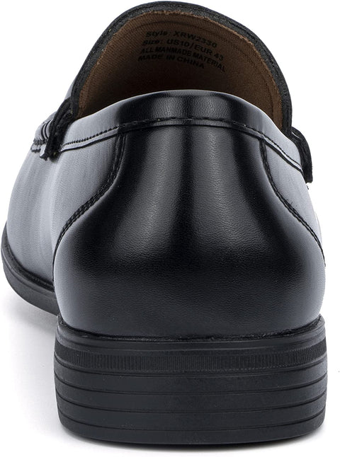 X RAY Footwear Men's Woodson, Low Top Faux Leather Shoe Loafer, Apron Toe, Thermoplastic Rubber Outsole