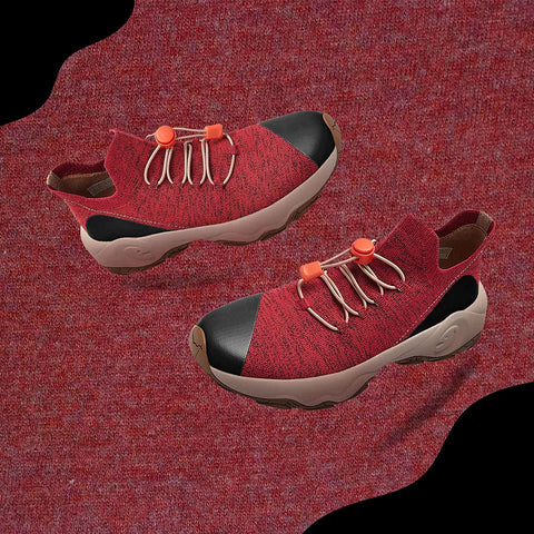 UIN Women's Walking Travel Shoes Slip On Outdoor Non-Slip Lightweight Comfort Hiking Sneaker Cazorla