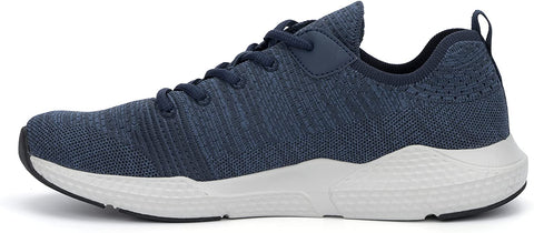 X RAY NY&Co Men's Riley Sneaker Low Top Casual Walking Fashion Shoe Sneaker, Round Toe, Ethylene Vinyl Acetate; Size 9.5 Navy/Blue
