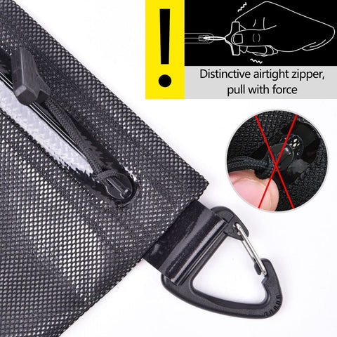 BAGAIL 8 Set Packing Cubes+3 Water-resistant Airtight Zipper Pouch