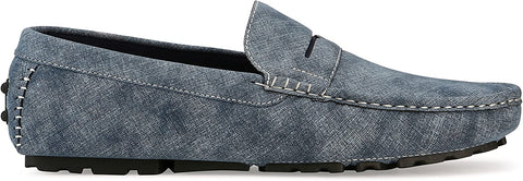 X RAY Footwear Men's The Hardeol Low Top Casual Walking Fashion Driver Shoe Loafer Shoe-Oxford, Penny Loafer, Polyvinyl Chloride Outsole