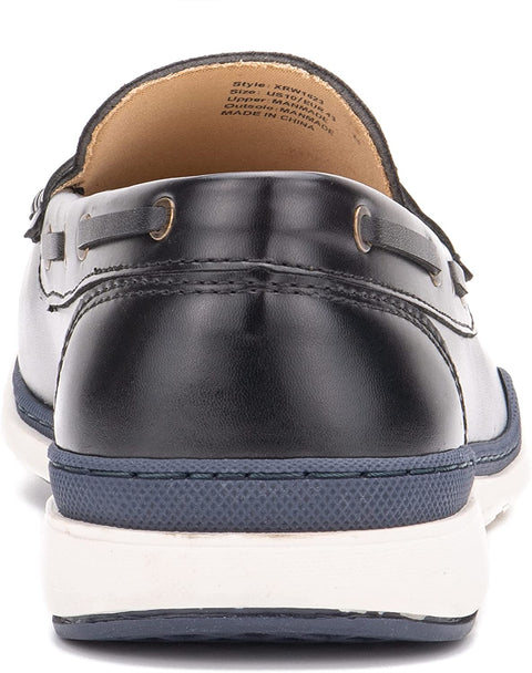 X RAY Footwear Men's Alexus, Low Top Casual Walking Boat Shoe Loafer, Apron Toe, Ethylene Vinyl Acetate Outsole