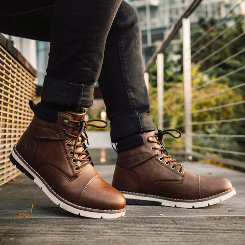 Xray Footwear Men's Revy Boot Chukka-boots Ankle-High, Thermoplastic rubber (TPR), Cap Toe