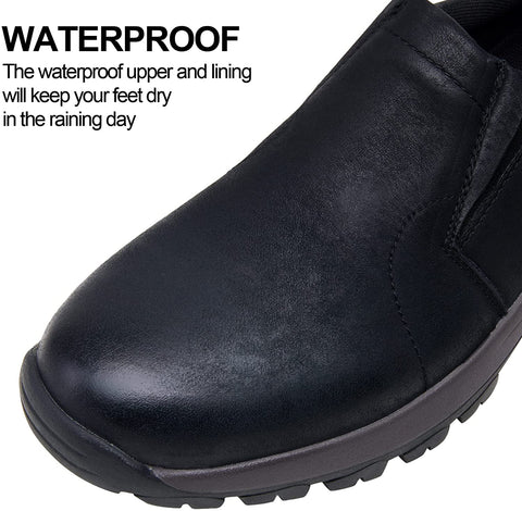 Men's Jungle Moc Casual Loafers Leather Slip-on Walking Shoes