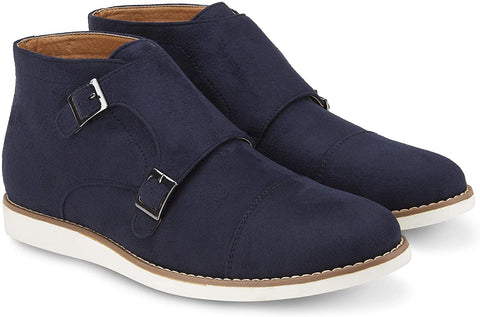 Reserved Footwear Men's The Ballaster Monk Strap Dress Boot