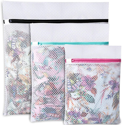 Bagail Set of 6 Mesh Laundry Bags for Your blouse,skirt,shirt,pants,jeans,dress,etc
