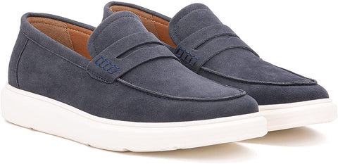 X RAY Footwear Men's Elmore, Low Top Casual Walking Penny Loafer, Apron Toe, Polyvinyl Chloride Outsole