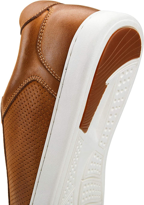 Men's Sneakers Leather Casual Shoes Breathable Business Casual Oxford Fashion Sneaker