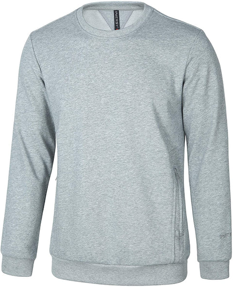 INNERSY Men's Classic Crewneck Cotton Sweatshirt French Terry XS-3XL