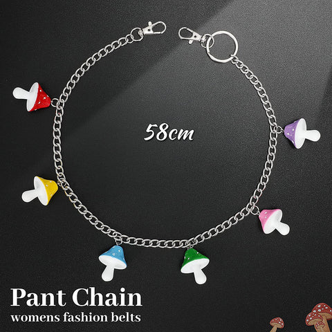 Women Chain Belt For Jeans Silver Waist Chain Girls Adjustable Body Link Belts Fashion Pants Pocket Belts For Dresses