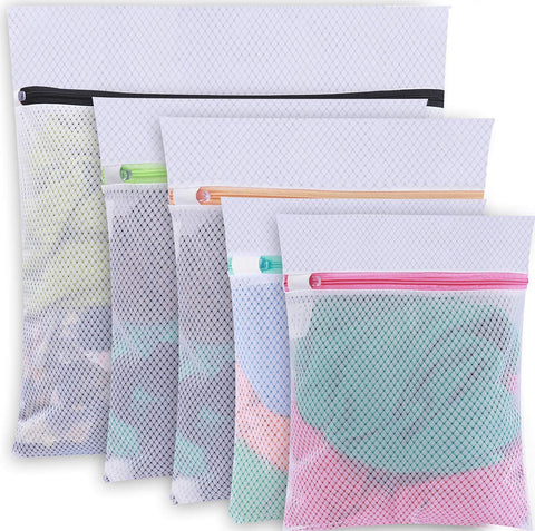Bagail Set of 11 Mesh Laundry Bags for Your blouse,skirt,shirt,pants,jeans,dress,etc