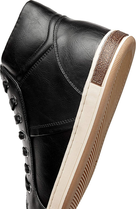 Men's Casual Shoes High Top Fashion Sneaker Lightweight Men Boots Shoes