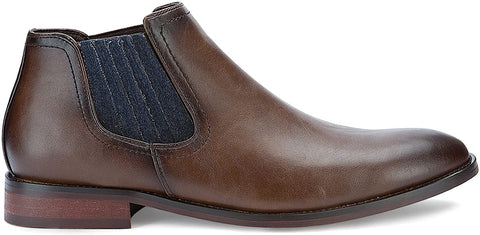 X RAY Footwear Men's The Andante Fashion Classic Combat Leather Duck Moc Boots, Apron toe, Thermoplastic rubber Outsole