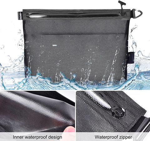 BAGAIL 8 Set Packing Cubes+3 Water-resistant Airtight Zipper Pouch