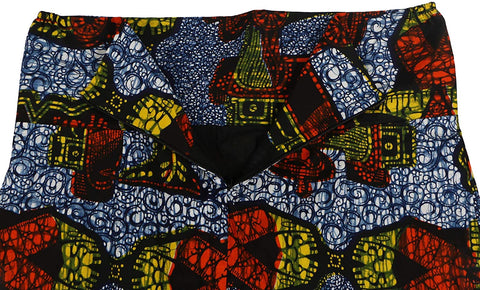 XIAOHUAGUA African Womens Wax Print Skirt Dashiki Plus Size Midi Dresses with Headwrap