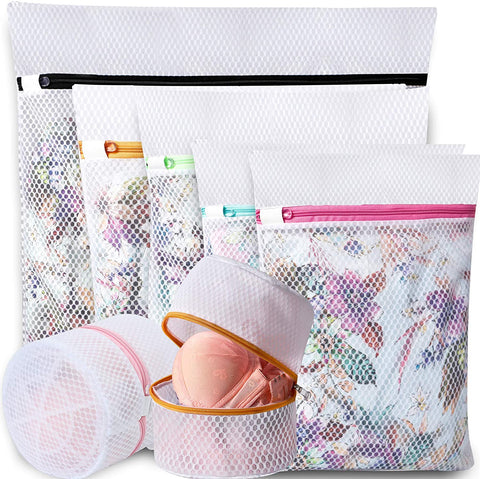 Bagail Set of 10 Mesh Laundry Bags for Your blouse,skirt,shirt,pants,jeans,dress,etc