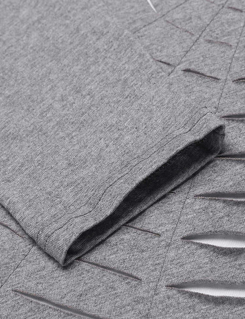 Men's Spider Hooded Web Long Sleeve Casual Lightweight Pullover