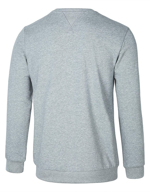 INNERSY Men's Classic Crewneck Cotton Sweatshirt French Terry XS-3XL