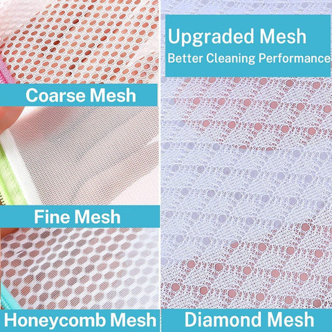 Bagail Set of 10 Mesh Laundry Bags for Your blouse,skirt,shirt,pants,jeans,dress,etc