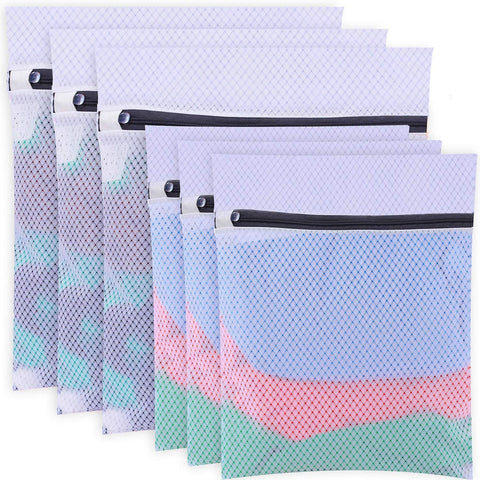 Bagail Set of 12 Mesh Laundry Bags for Your blouse,skirt,shirt,pants,jeans,dress,etc