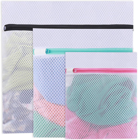 Bagail Set of 6 Mesh Laundry Bags for Your blouse,skirt,shirt,pants,jeans,dress,etc