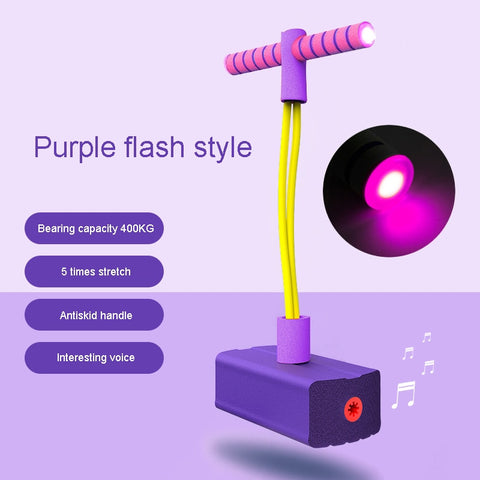 Bouncing Ball With Handle And Pump