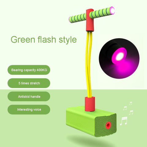 Bouncing Ball With Handle And Pump