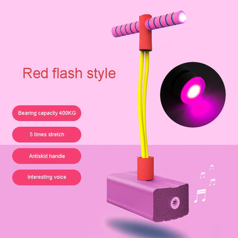 Bouncing Ball With Handle And Pump