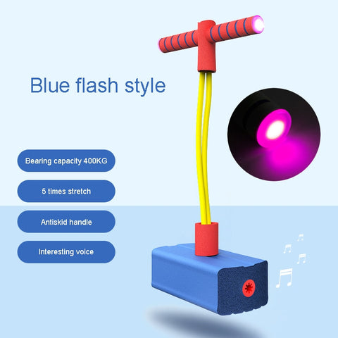 Bouncing Ball With Handle And Pump