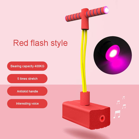 Bouncing Ball With Handle And Pump